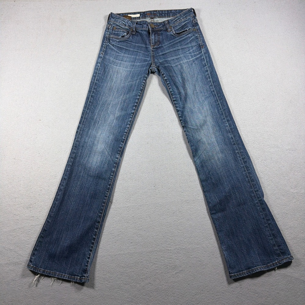 Kut From The Kloth Natalie Jeans Women Size 2 High Rise Bootcut Blue Wash Casual